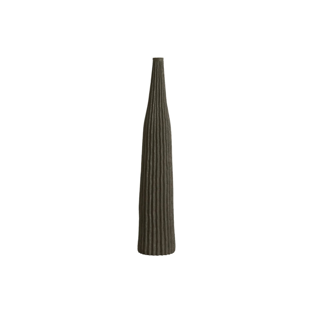 Vase décoratif en céramique pour intérieur - 15 x 15 x 50