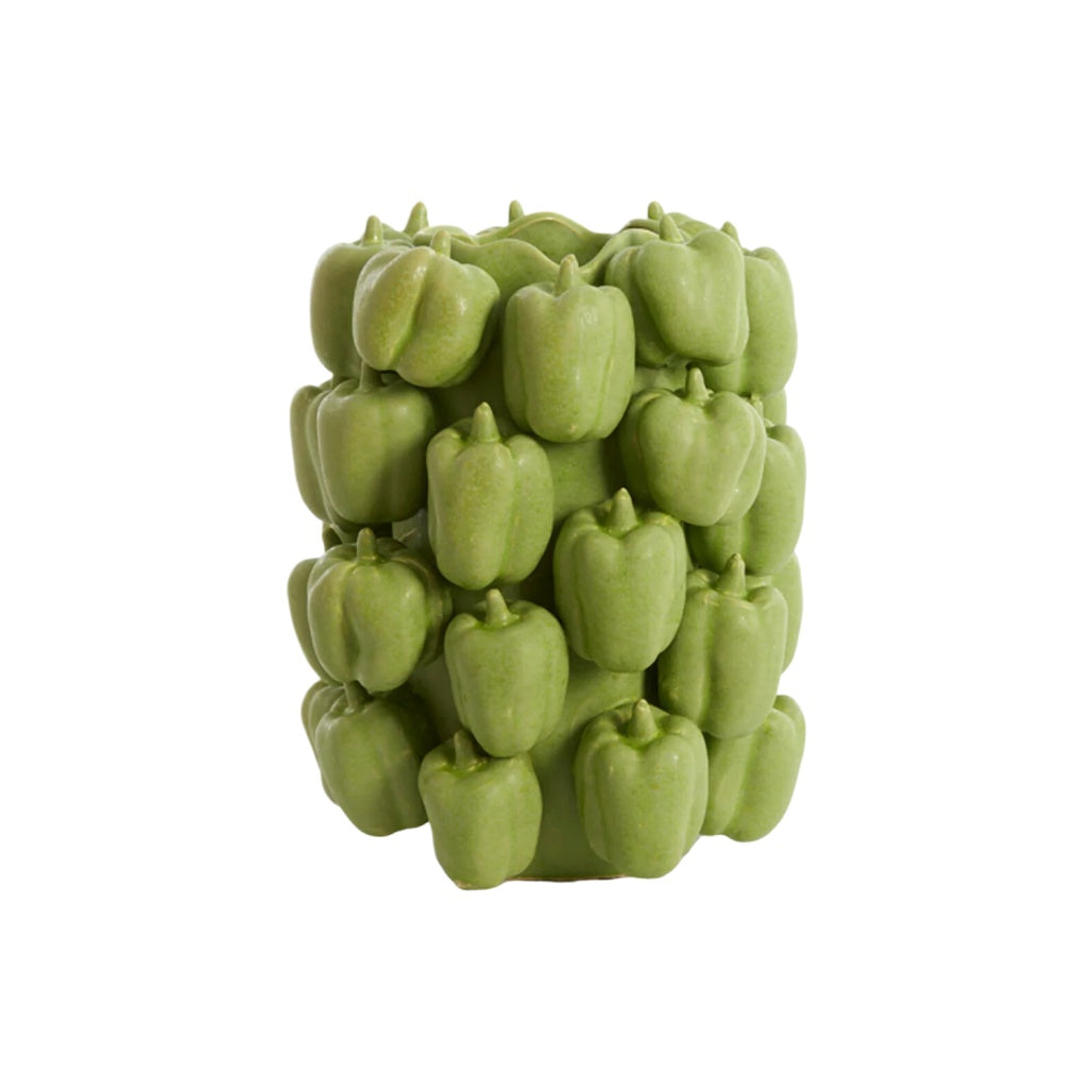 Vase décoratif en céramique pour intérieur - 15 x 15 x 30