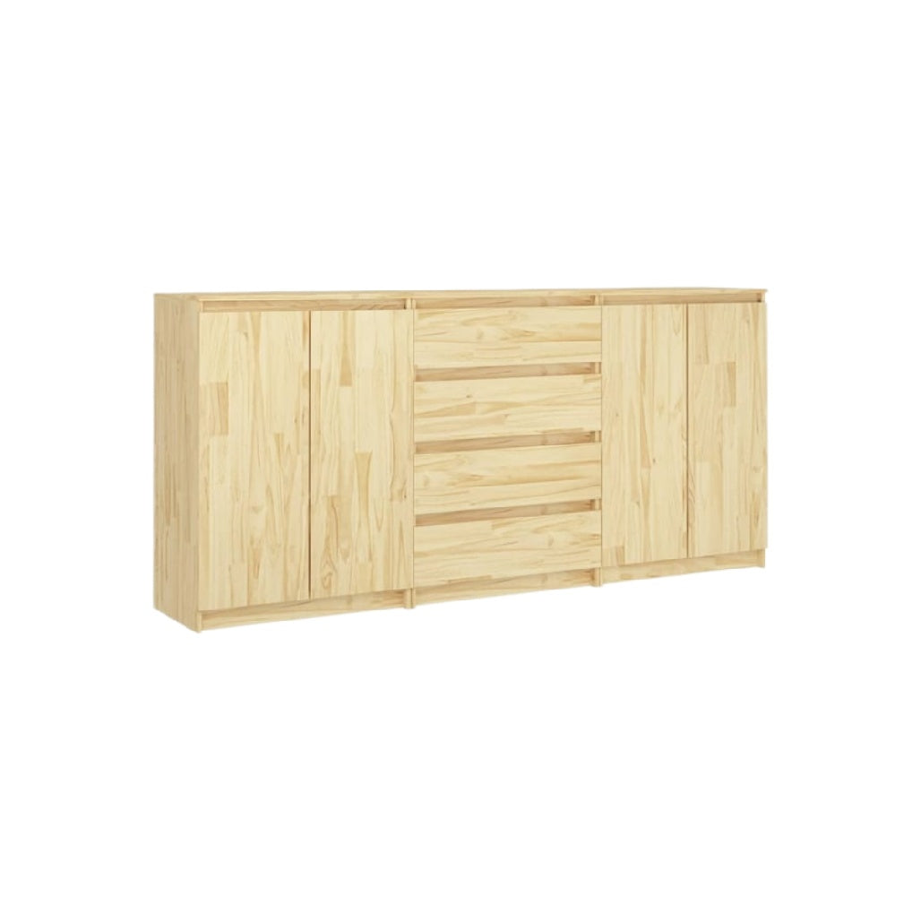 Buffet en bois de pin pour salle à manger - 160 x 40 x 80